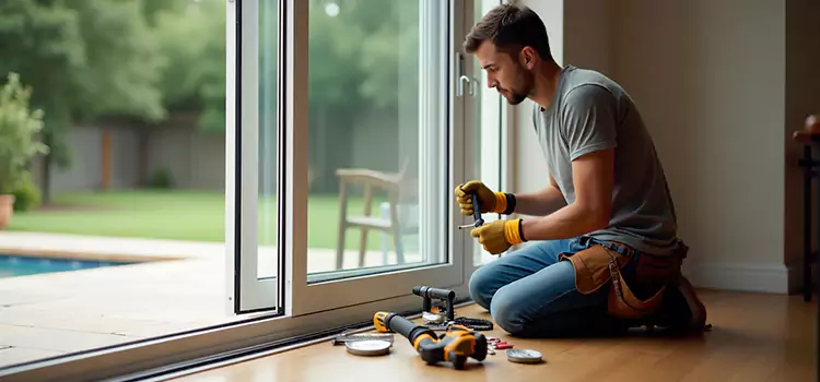 Replacing Older Sliding Glass Door Rollers Tysons Corner