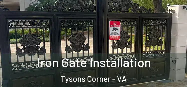  Iron Gate Installation Tysons Corner - VA