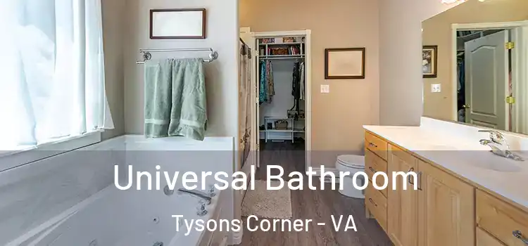  Universal Bathroom Tysons Corner - VA